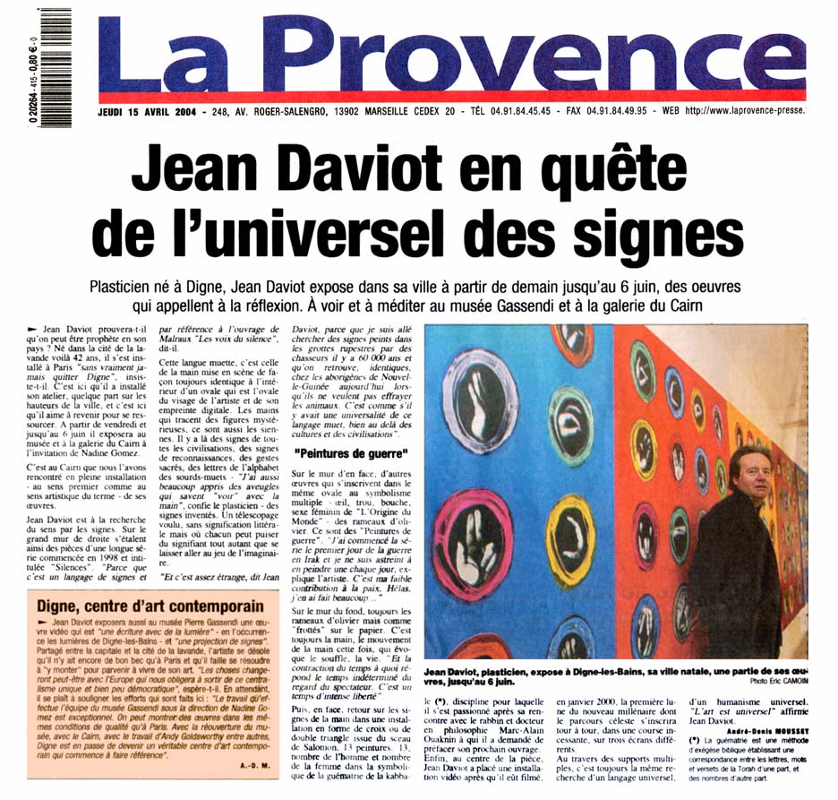Jean Daviot en quête de l